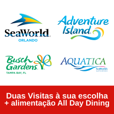SeaWorld - Florida Parks 2 Day Ticket + 2 All-Day Dining Deals